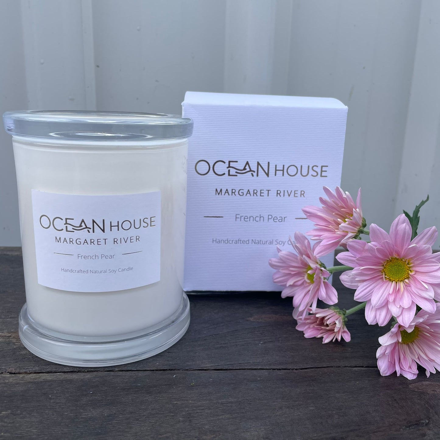Ocean House French Pear Soy Candle