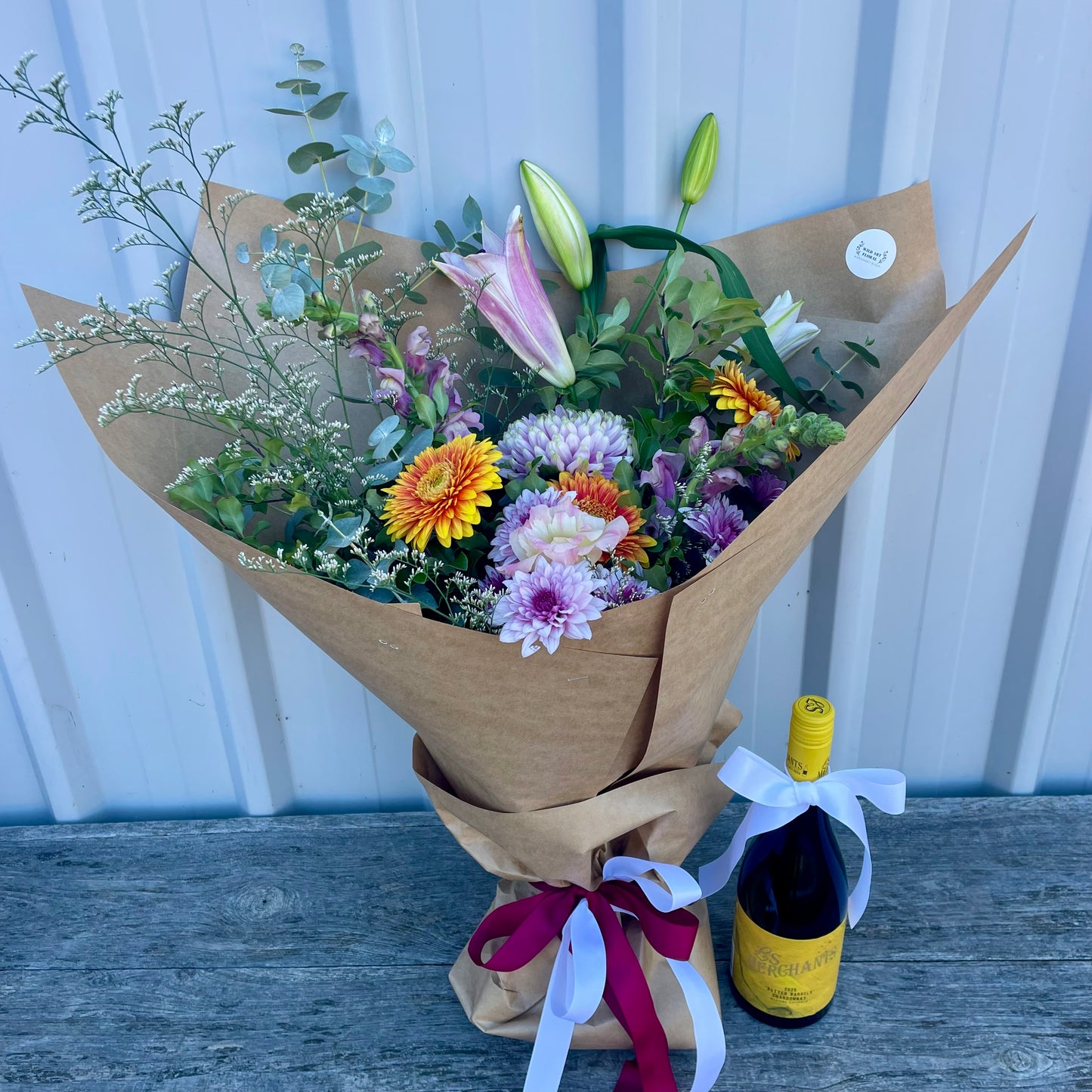 2025 LS Merchants Butter Barrels Chardonnay and Seasonal Bouquet Package