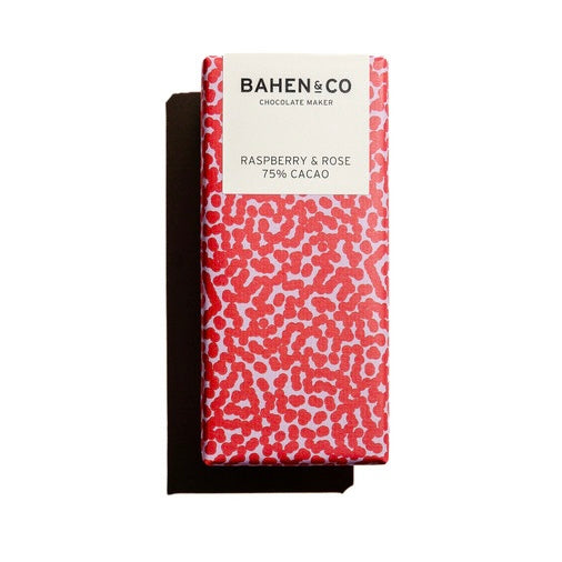 Bahen & Co Raspberry & Rose 70% Cacao Chocolate